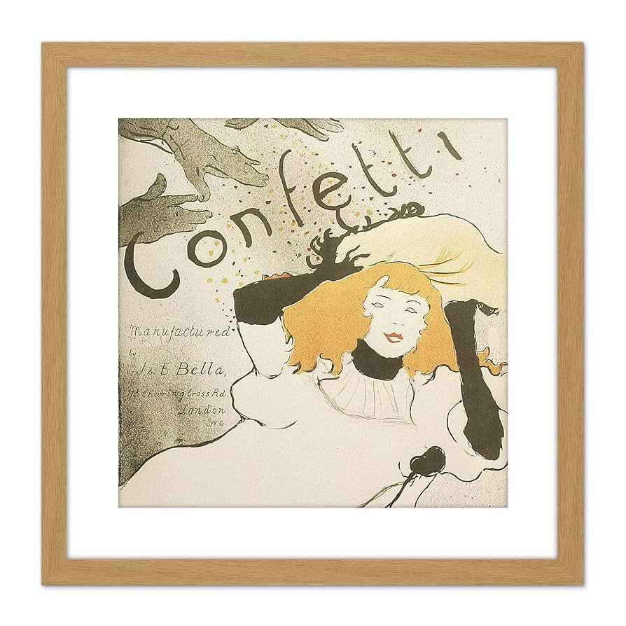 トゥールーズ＝ロートレック、【二日酔い】、希少な額装用画集より Amazon.co.jp: アンリ・ド・トゥールーズ＝ロートレック